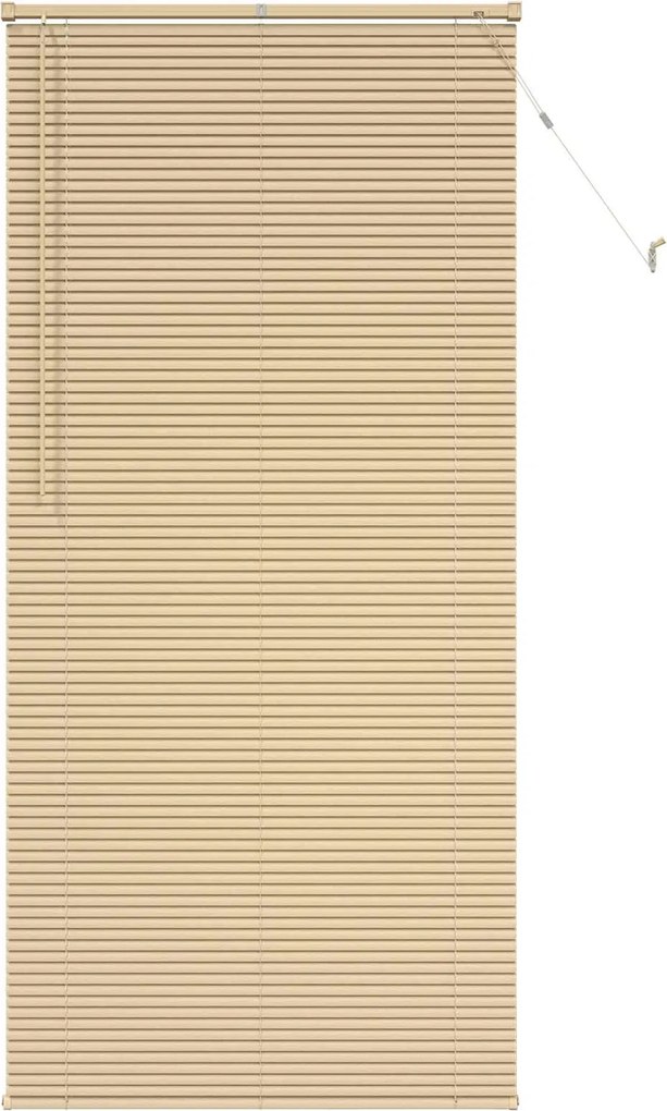 vidaXL Zsaluzia Állítható Világos barna mintával 213 x 70 cm PVC
