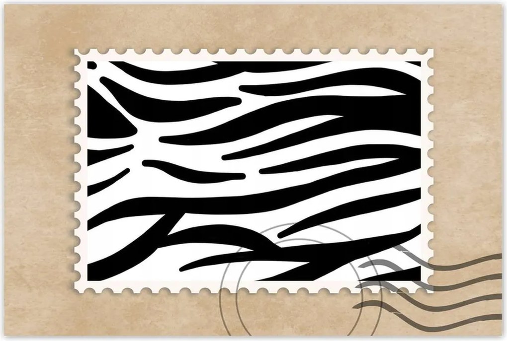 Poszterek 90x60 Zebra csíkos