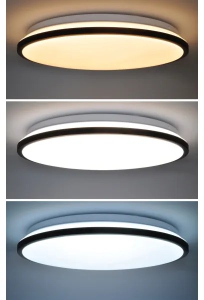 Solight WO8011 - LED Dimmelhető mennyezeti lámpa JAMIL LED/48W/230V 3000-6500K + távirányító