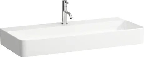 Laufen VAL pultra ültethető mosdó 95x11,5 cm kerámia fehér H8162870001121