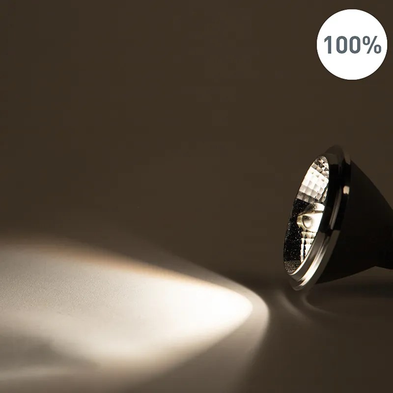 5 db-os GU10 dim to warm LED izzó készlet AR70 6W 2000K-3000K