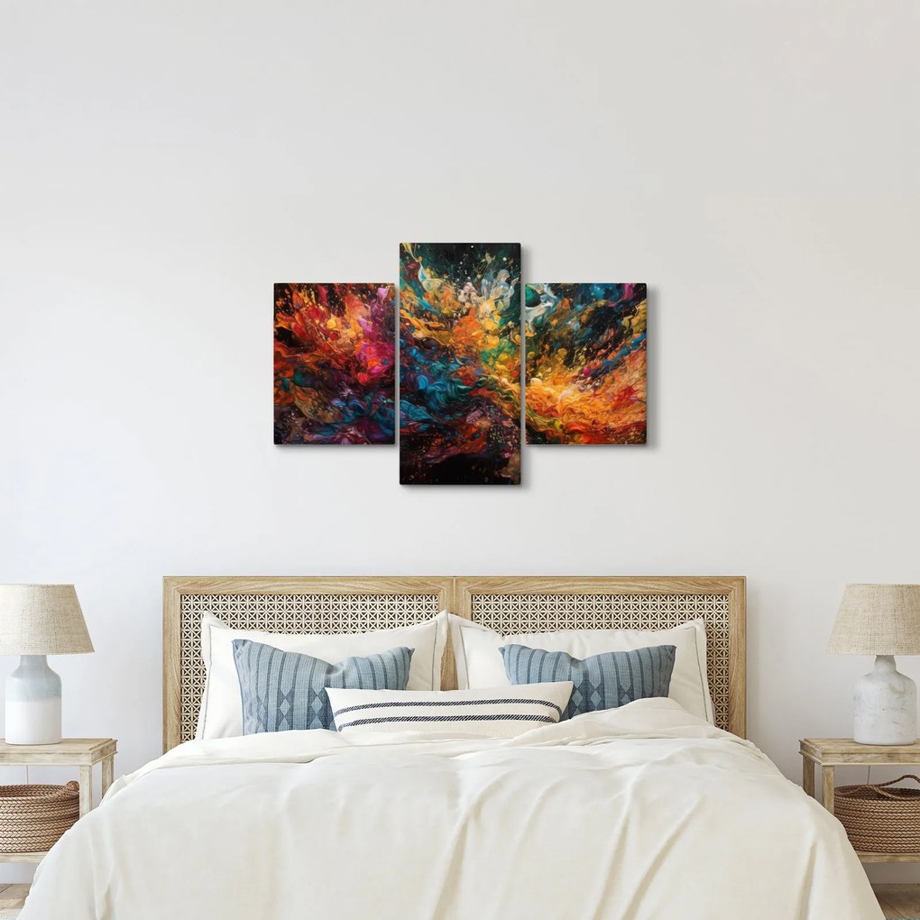 Kép - Színes absztrakció II. (90x60 cm)