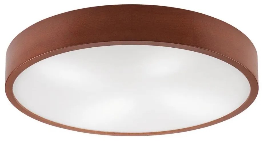 Mennyezeti lámpa NATURAL 4xE27/60W/230V ø 57,5 cm fenyő/barna