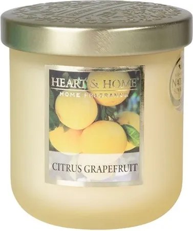 Nagy Gyertya Heart &amp; Home Citrus Grapefruit Szója Illatgyertya