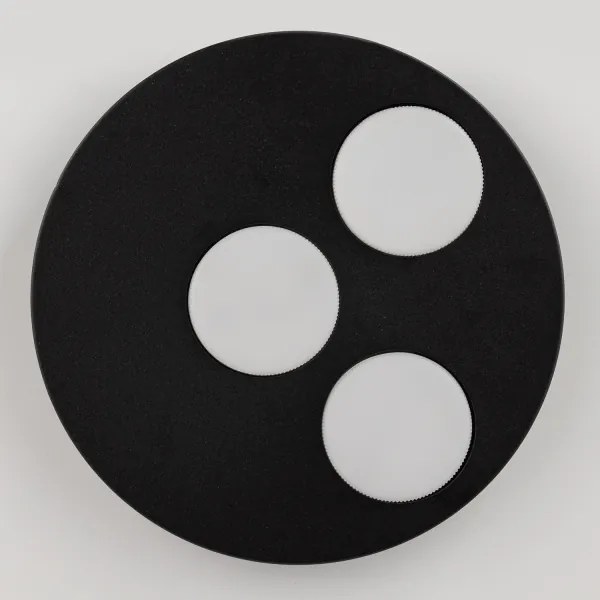 Mennyezeti lámpa BROS 3xGX53/12W/230V fekete