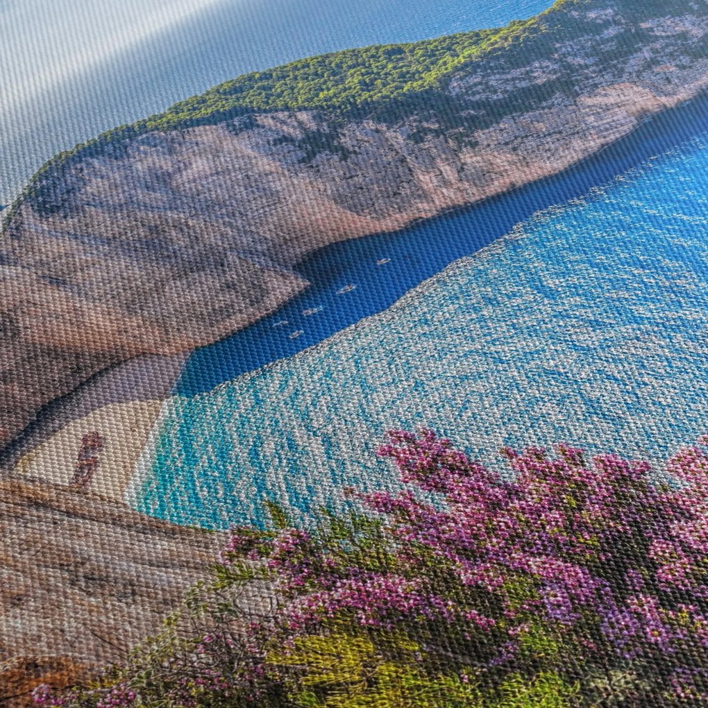Kép - Navagio strand, Görögország (90x60 cm)