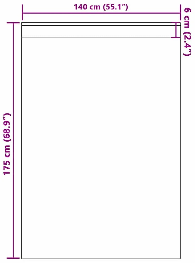 Függönyök függönyökkel 2 pcs Krém 175x140cm Poliészter