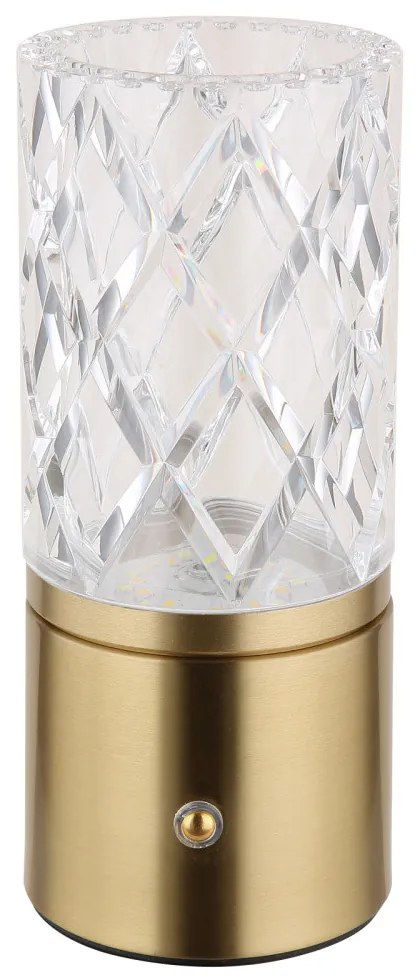 Globo LUNKI 21010M akkumulátoros asztali lámpa, 2,50W LED, 2700K-4000K-6500K CCT, 185 lm