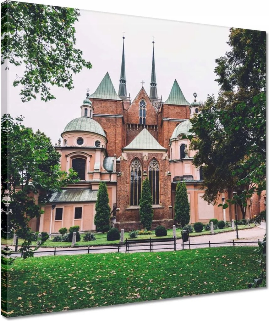 Vászonkép 40x40 Keresztelő János székesegyház