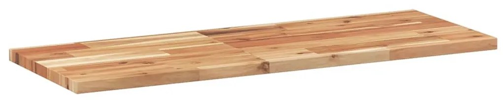 olajbevonatú tömör akácfa függőpolc 80 x 30 x 2 cm