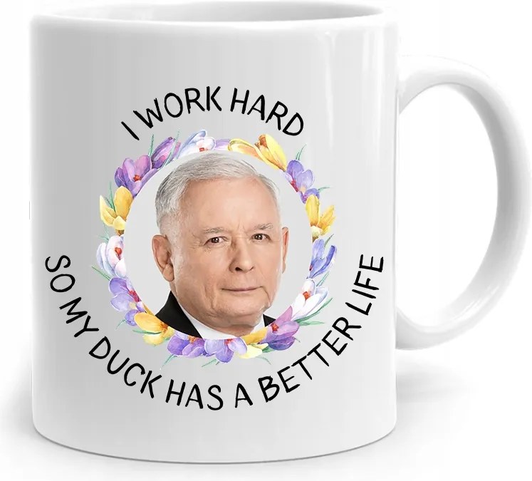 Vicces Bögre A Pis Elnökétől Jaroslaw Kaczynski fényképes nyomtatással