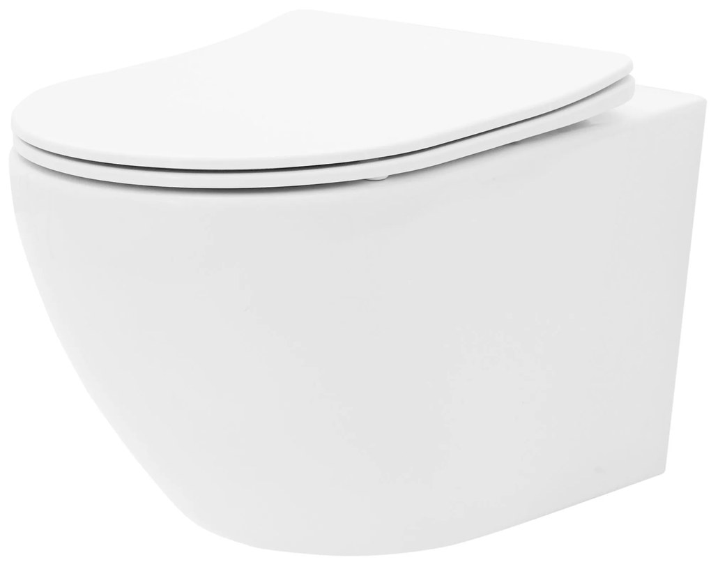 WC csésze WC Carlo Flat Mini Rimless + Bidé Carlo Mini
