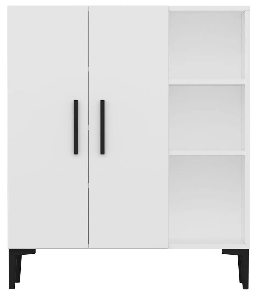 Cipőtároló (cipősszekrény) Mubimo 1 (fehér). 1094274