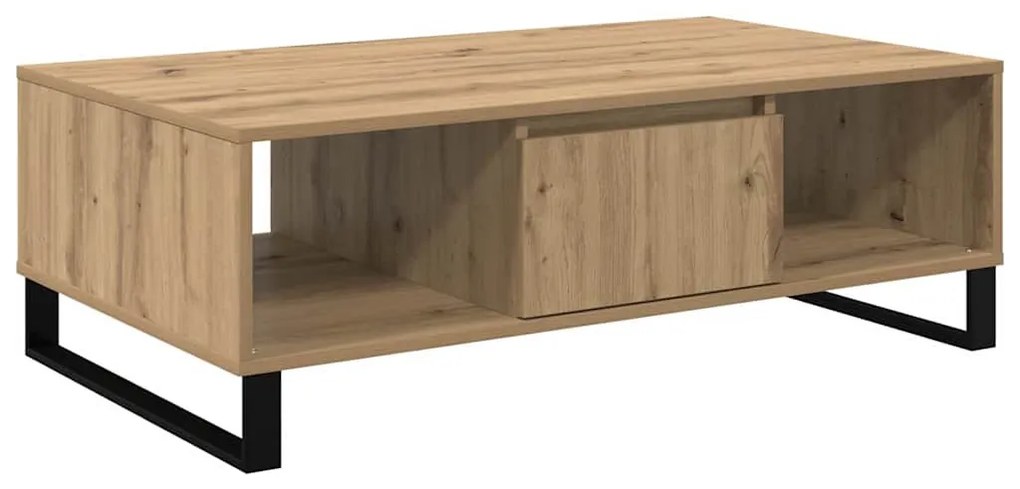 vidaXL Dohányzóasztal Artisan tölgy 104 x 60 x 35 cm Faanyag