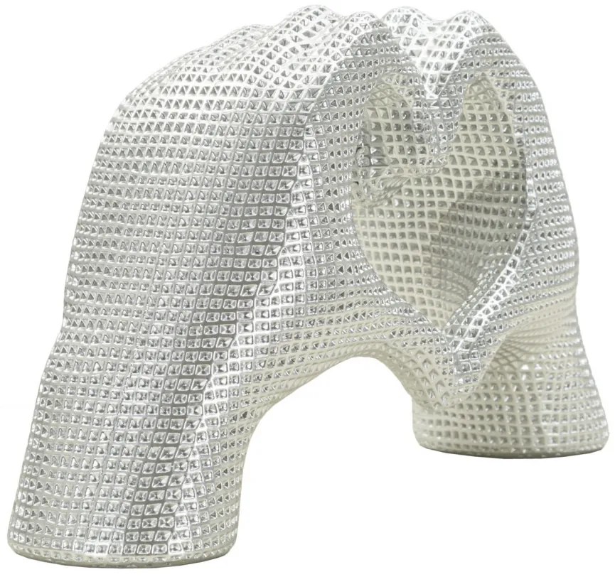 Hands lover ezüst 25x7,5x13,5cm