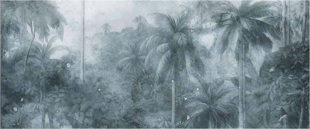 Fotótapéta Flizelin Fali Szett Trópusi növényzet 250x104 +Ragasztó