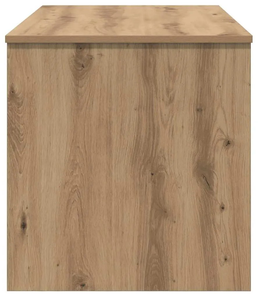 Dohányzóasztal kézműves tölgy 102 x 50 x 52.5 cm Faanyag