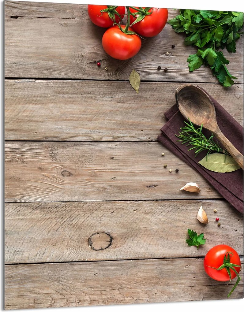 Üveg Vágódeszka 40x52 Fa Edzett Üveg