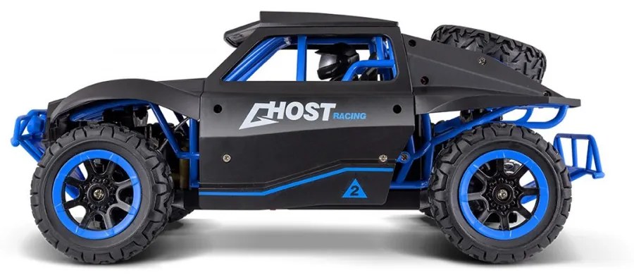 4 kerék meghajtású Off-road távirányítós autó, 1:18, fekete