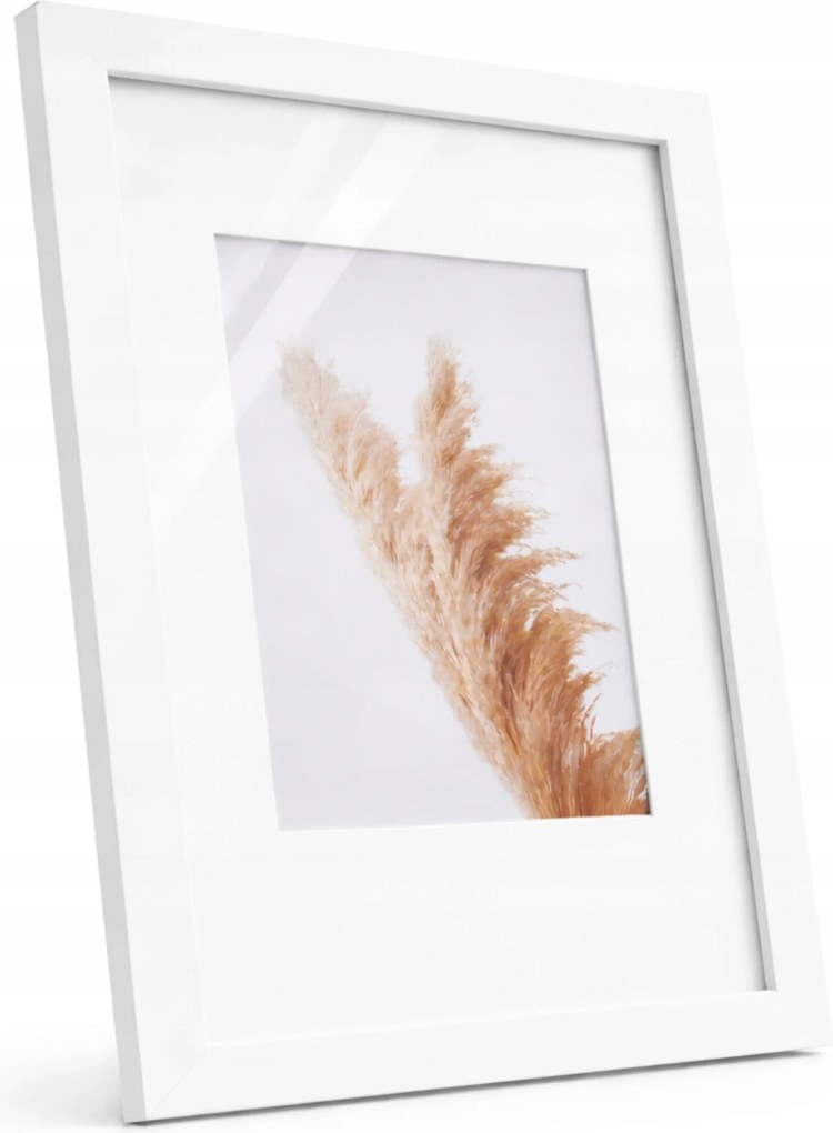 Képkeret 40x30 puzzle poszter fehér mdf keret plexi passe partout