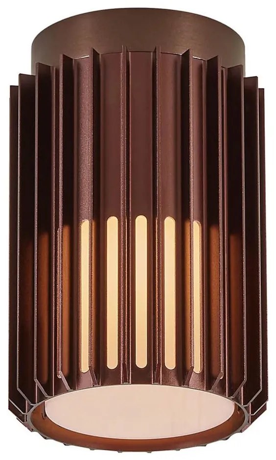 Nordlux - Kültéri mennyezeti lámpa ALUDRA 1xE27/15W/230V barna