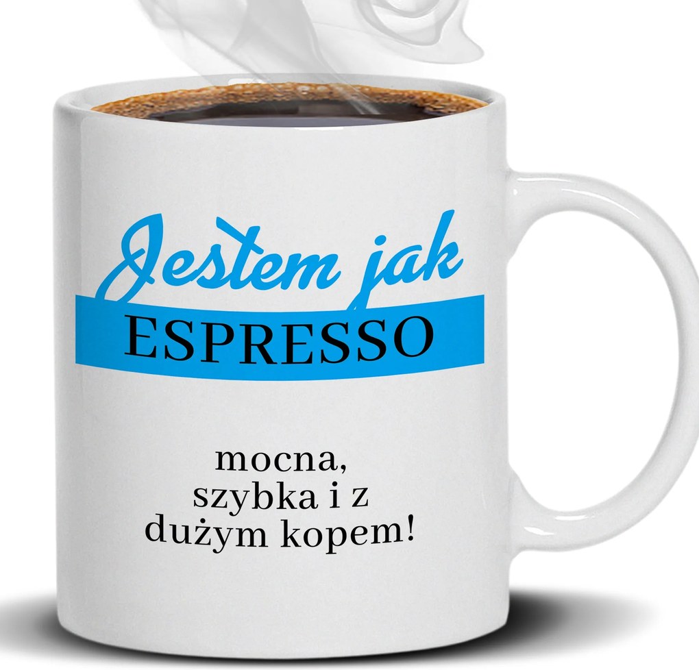 Bögre Fehér Vagyok, Mint Espresso Ajándék Barátnőnek Munkahelyre Fiúnak