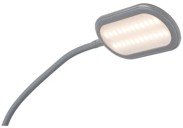 Rabalux 74010 - Állítható fényű LED érintős állólámpa ADELMO LED/10W/230V szürke