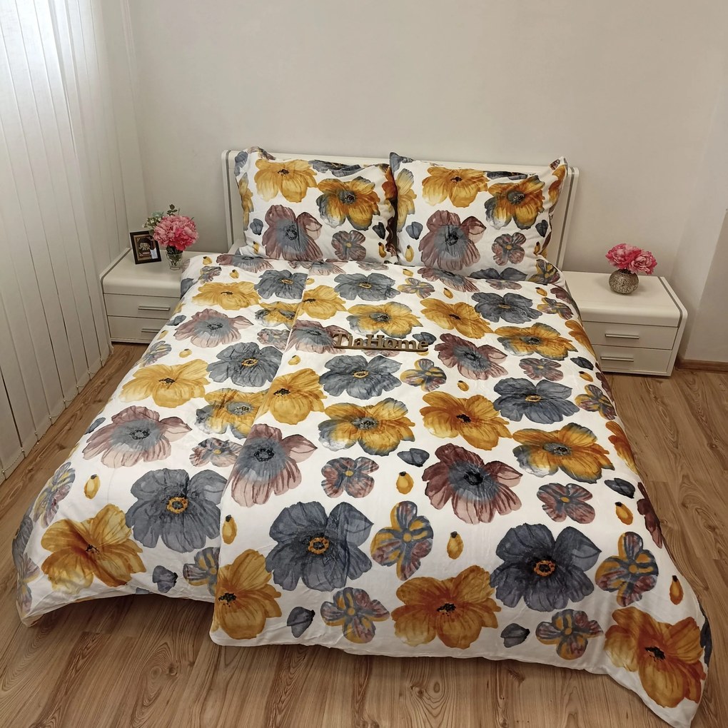 Daisy mikroplüss ágynemű 200x140cm+90x70cm TiaHome