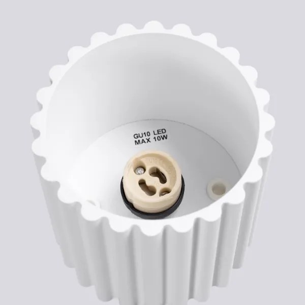 Sollux SL.1779 - Spotlámpa AURA 1xGU10/10W/230V 10 cm fehér