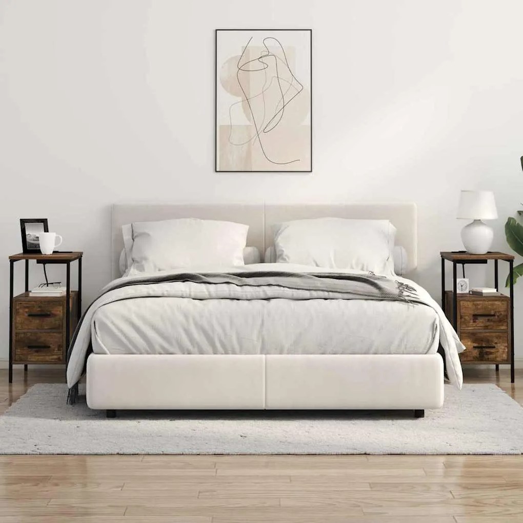 Éjjeli Szekrények 2 pcs Füstölt tölgy 30 x 48 x 61 cm Faanyag