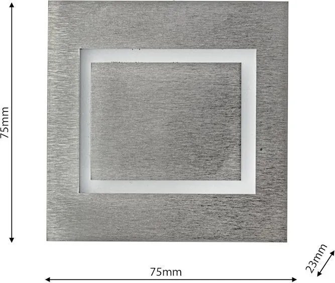 Eko-Light EVRA EKS4369 Beépíthető lépcsőházi lámpa 1x0,6W/LED 6500K 15LM IP20