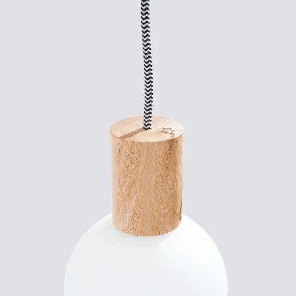 Sollux SL.1645 - Fali lámpa NIBMI 1xG9/8W/230V bükkfa