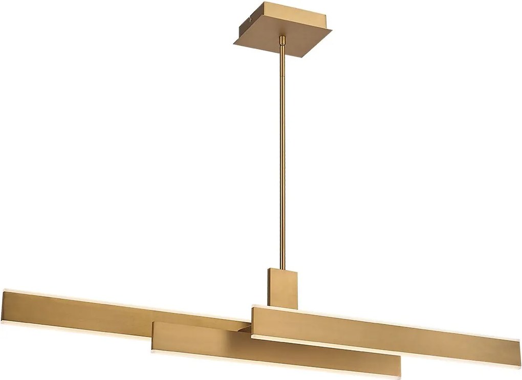 Quintiesse modern mennyezeti lámpa cameno fehér csiszolt arany elsqn-cameno-lp-bg