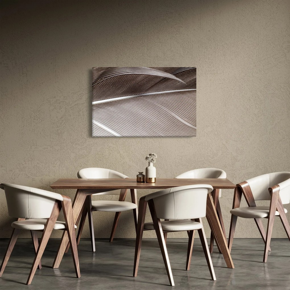 Absztrakt kép szálak (90x60 cm)