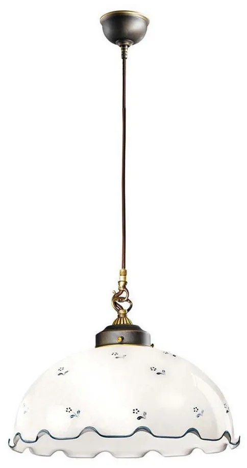 Kolarz 731.32.18 - Csillár zsinóron NONNA 1xE27/75W/230V kék