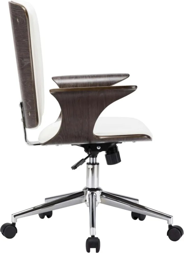 vidaXL Forgós Irodai Székek 2 db Műbőr 69 x 61 x 104 cm