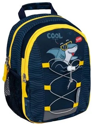 Hátizsák, cipzáras, BELMIL Mini Kiddy Cool Dude, cápa (BL305943)