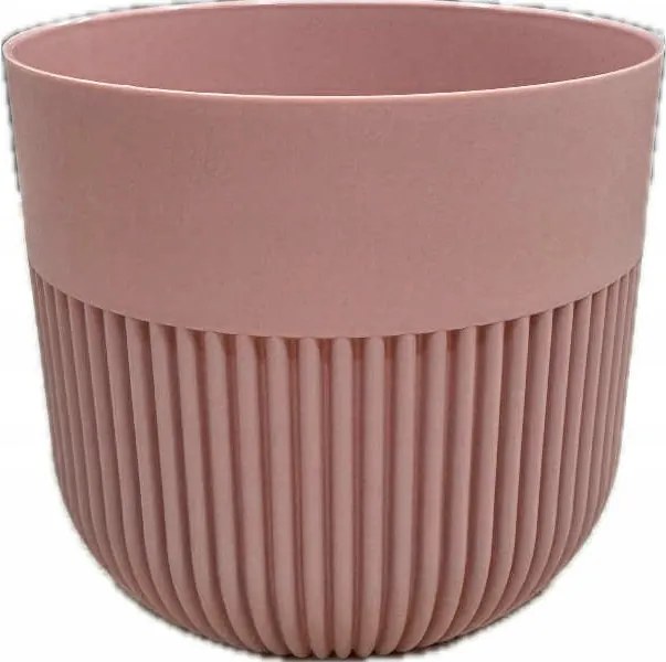 Műanyag kaspó Rózsaszín Don-Plast 15 x 17 cm