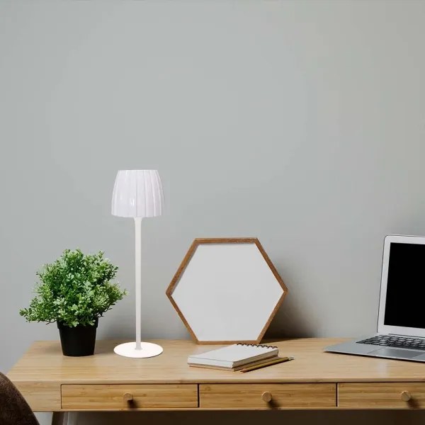 LED Dimmelhető újratölthető asztali lámpa LED/2,7W/5V 3000-6000K 1800 mAh fehér