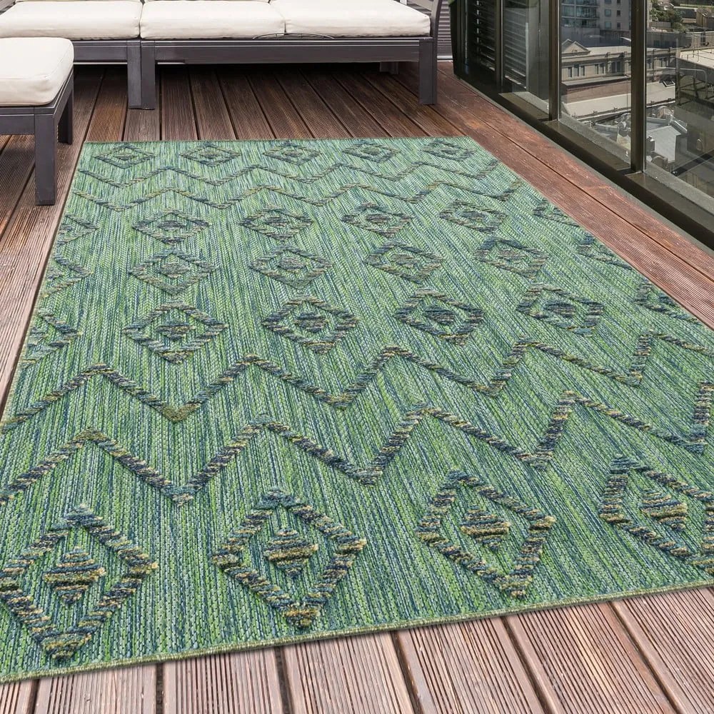 Zöld kültéri futószőnyeg 80x250 cm Bahama – Ayyildiz Carpets