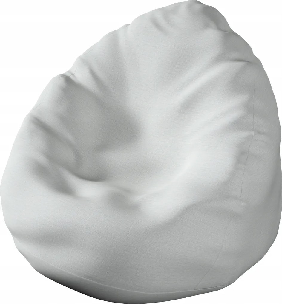 Ülőzsák huzat Ø60 x 105 cm világosszürke