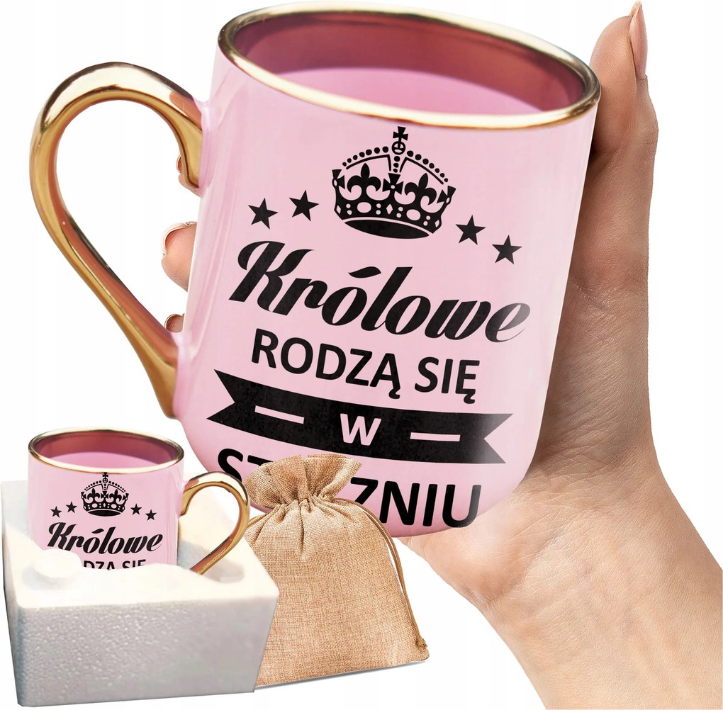 Bögre Királynők Születnek Személyre Szabott Nyomtatás Születésnapi Ajándék