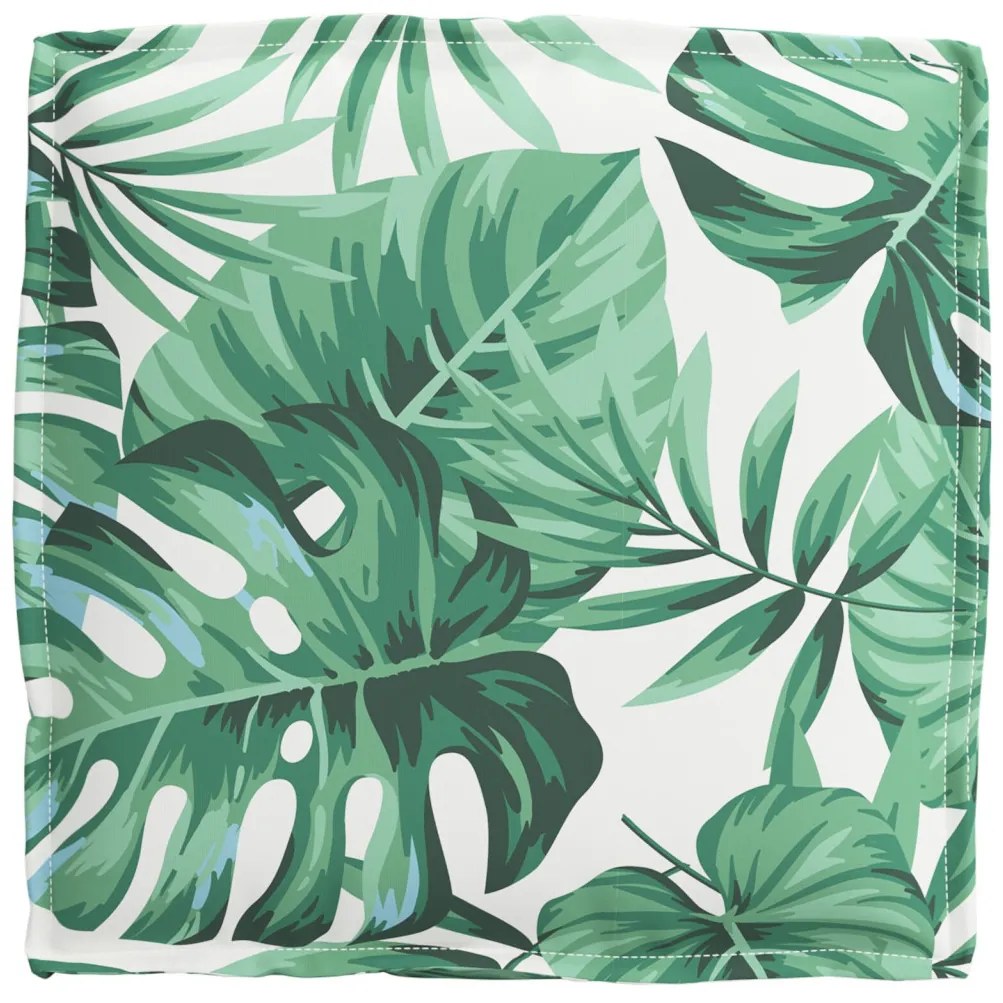 Raklap párna ülőfelülethez 2 pcs Levélminta 40 x 40 x 8 cm