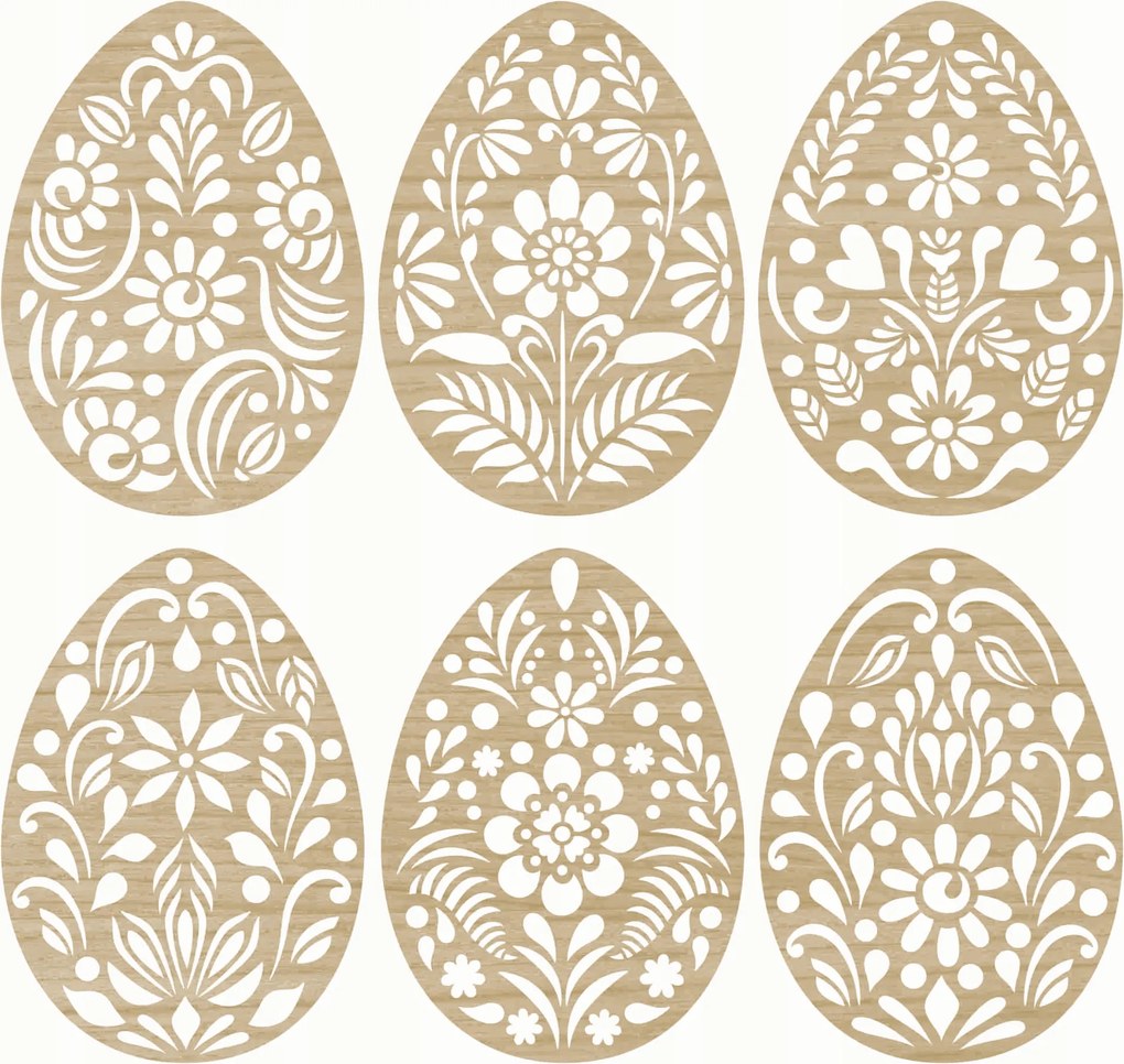 Fa tojás Húsvéti Tojás medál Húsvéti Dekoráció Díszítő Alap 1