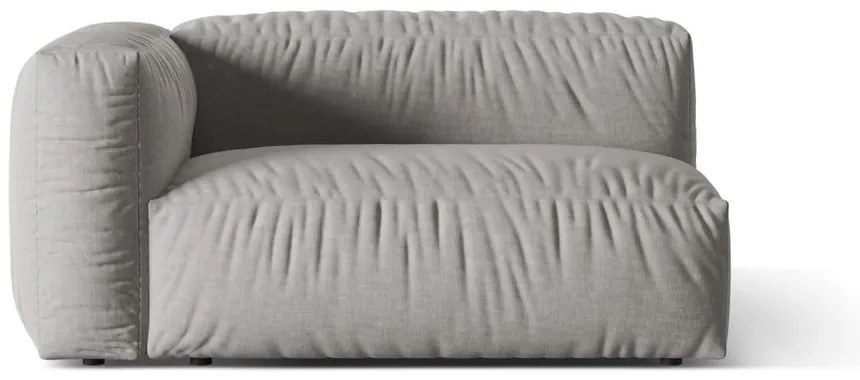 Világosszürke kanapé modul (bal oldali) Martina – Micadoni Home