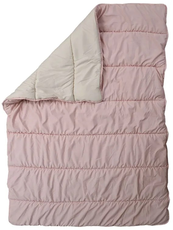 Egész éves steppelt paplan 140x200 cm üreges szálból, rózsaszín