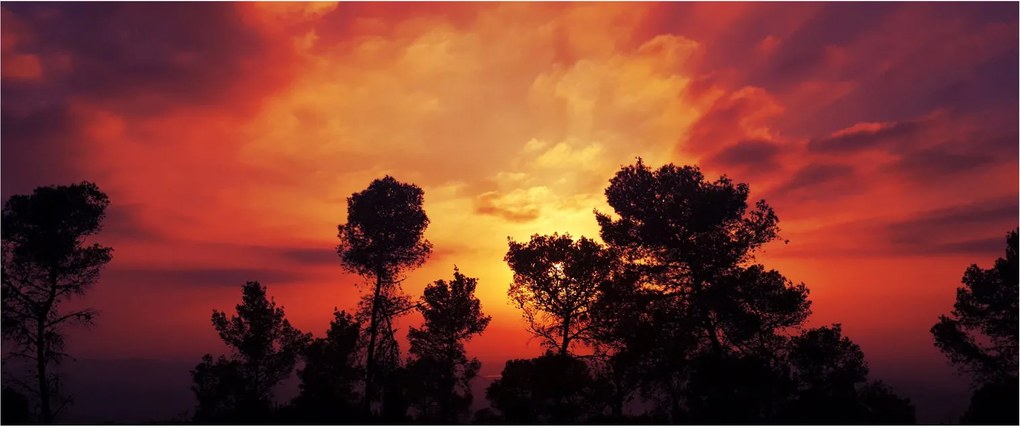 Naplemente képe (120x50 cm)
