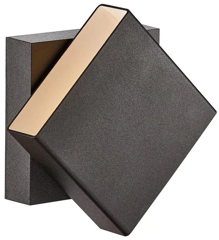 Nordlux - LED Fényerőszabályozható fali lámpa TURN LED/13,8W/230V fekete