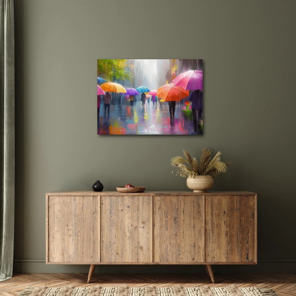 Kép - Esős nap (70x50 cm)