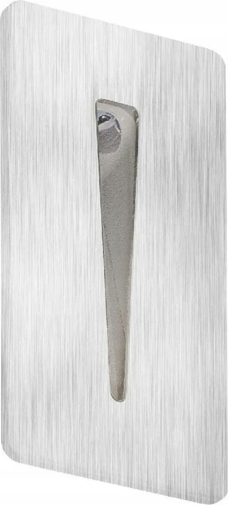 AZzardo AZ2965 süllyesztett fali lámpa Raggio matt nikkel